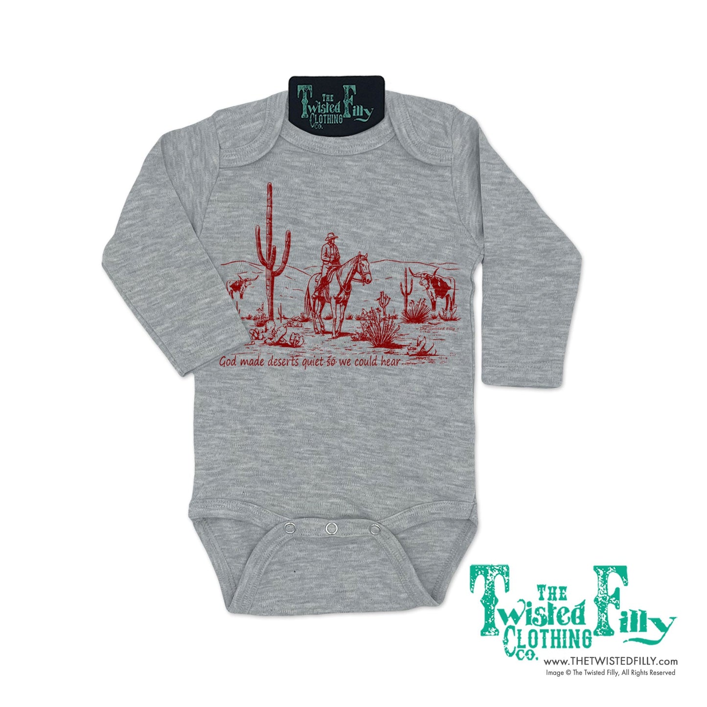 God Made Deserts - L/S Infant One Piece (6pcs)
