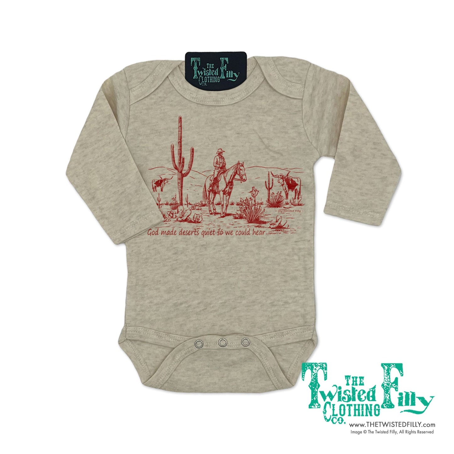 God Made Deserts - L/S Infant One Piece (6pcs)