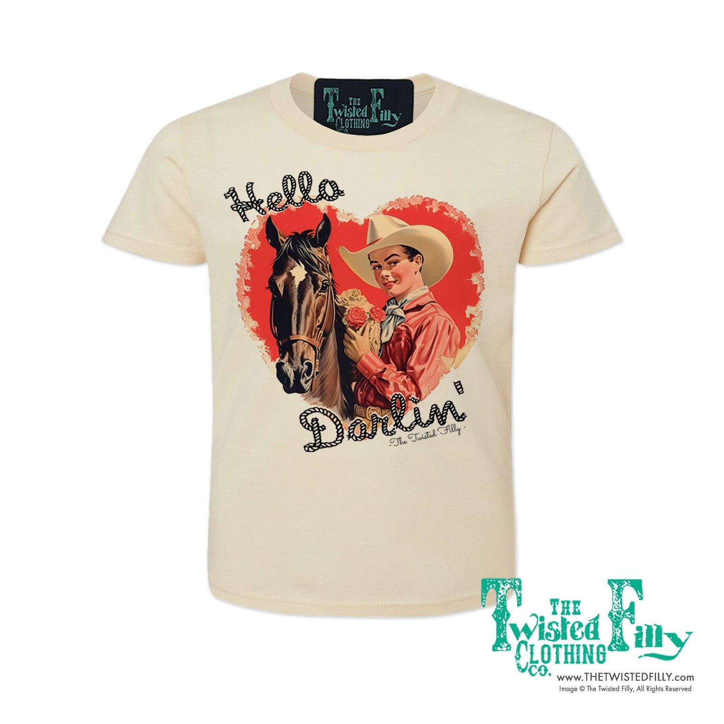 Hello Darlin' - S/S Adult Crew Neck Tee (7pcs)