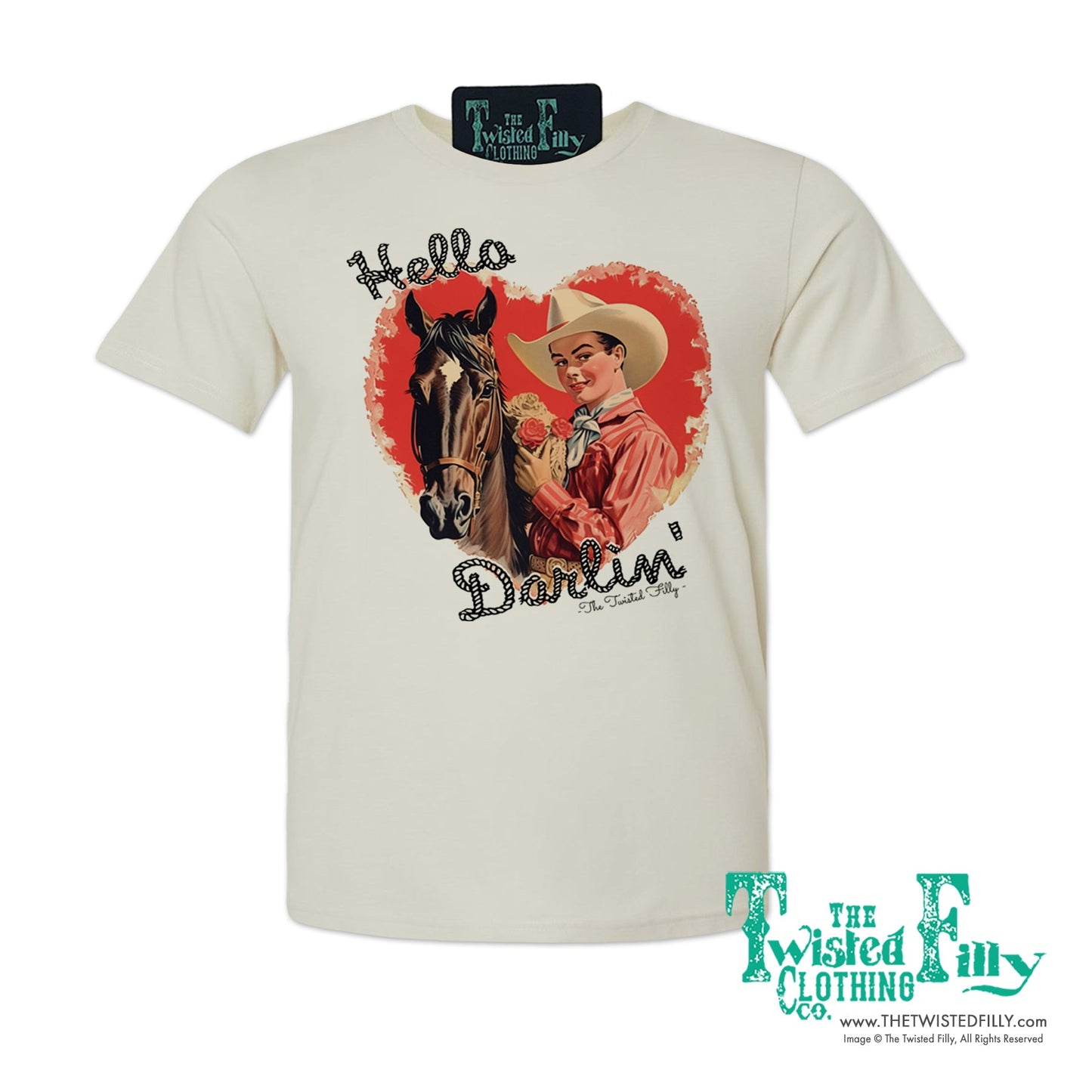 Hello Darlin' - S/S Adult Crew Neck Tee (7pcs)