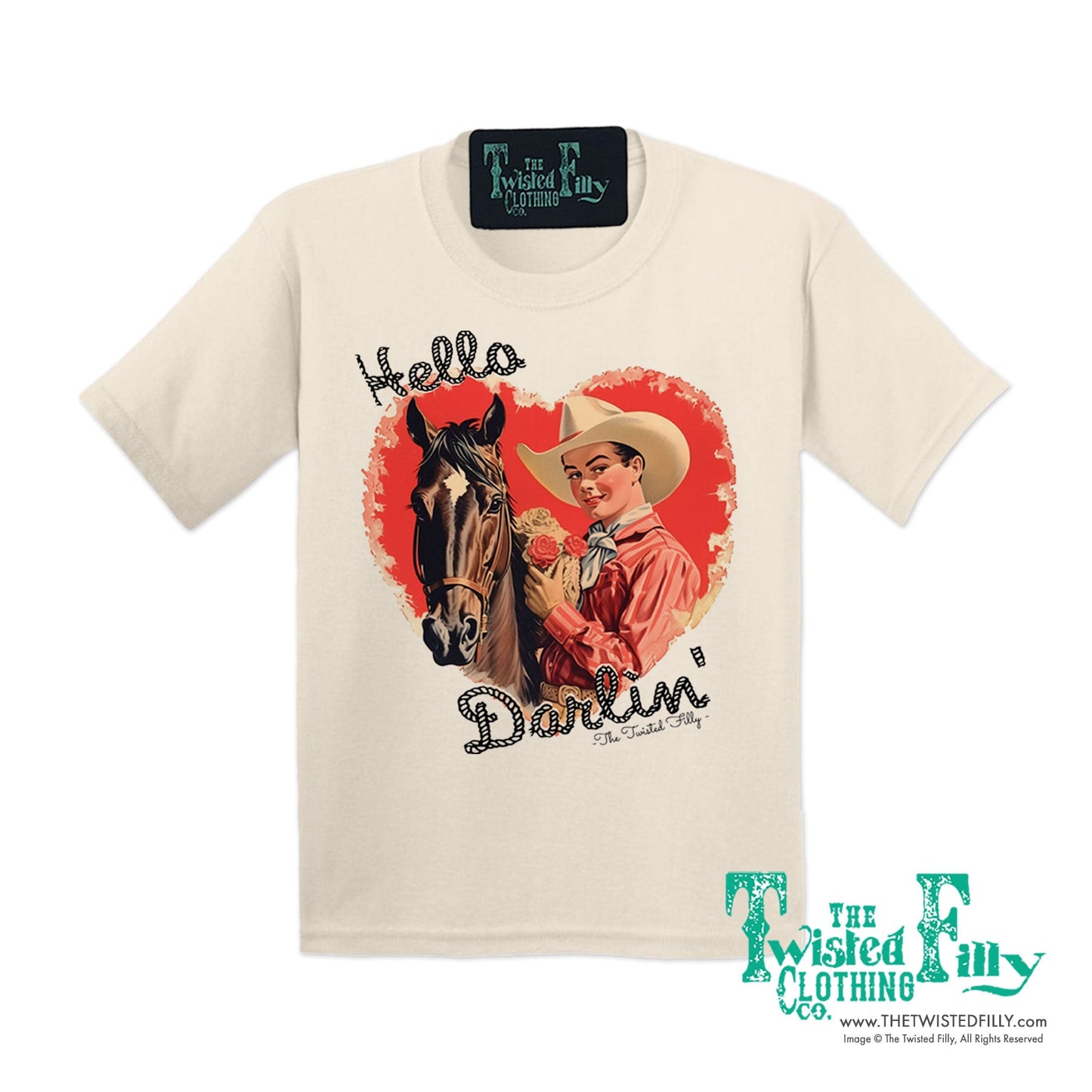 Hello Darlin' - S/S Youth Tee (6pcs)