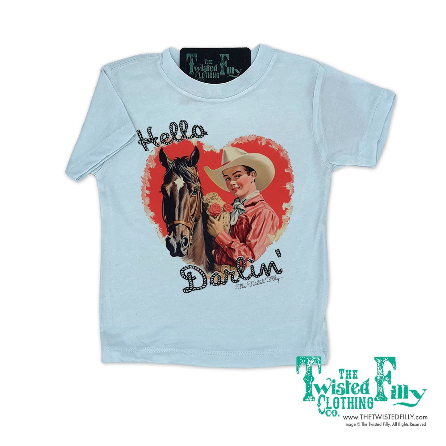 Hello Darlin' - S/S Youth Tee (6pcs)