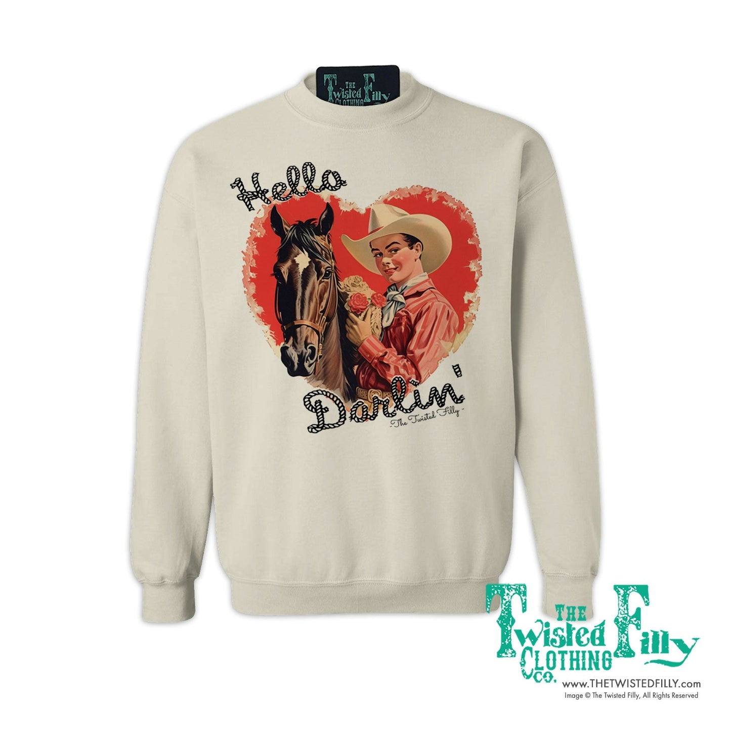 Hello Darlin' - Adult Sweatshirt (7pcs)