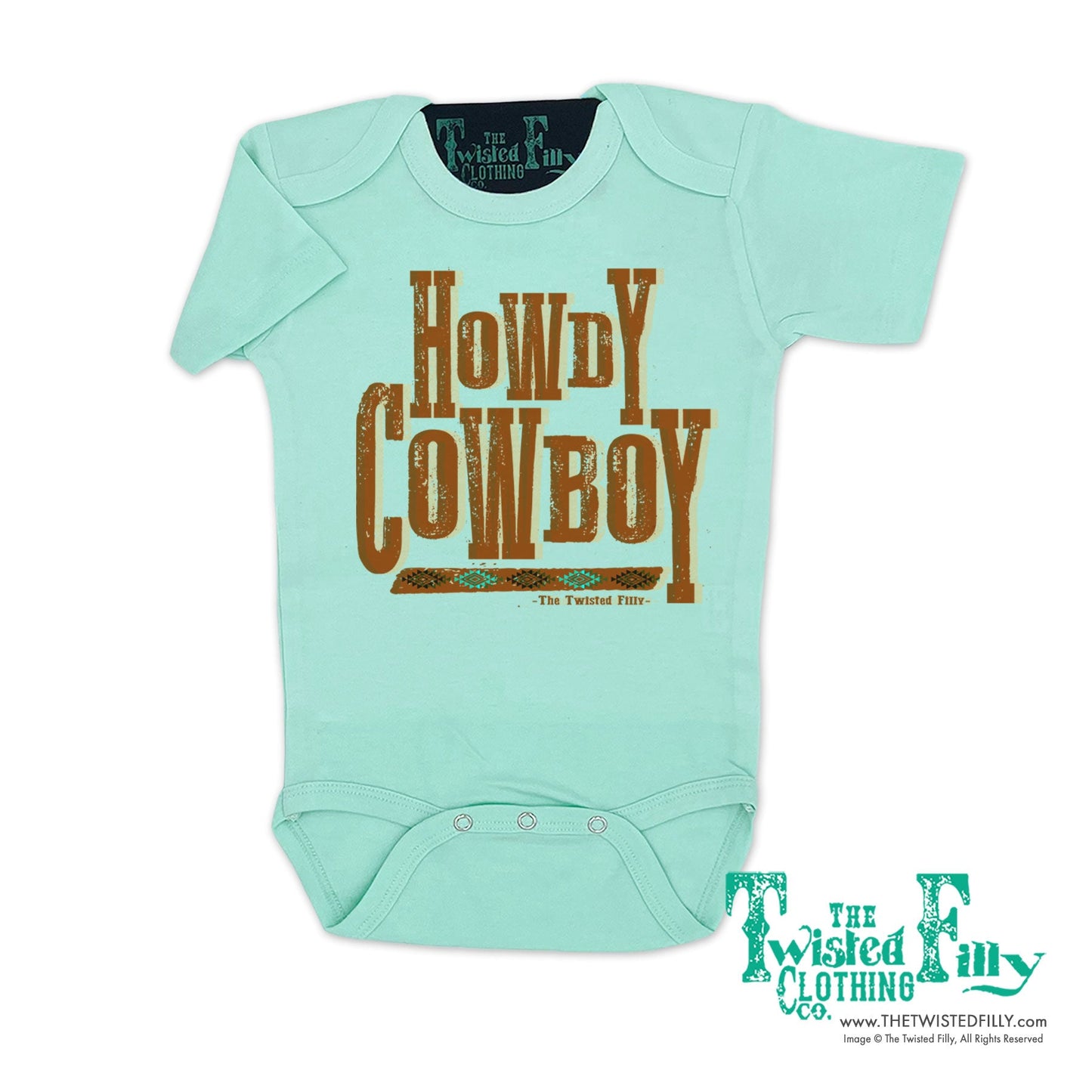 Howdy Cowboy - Infant One Piece (6pcs)