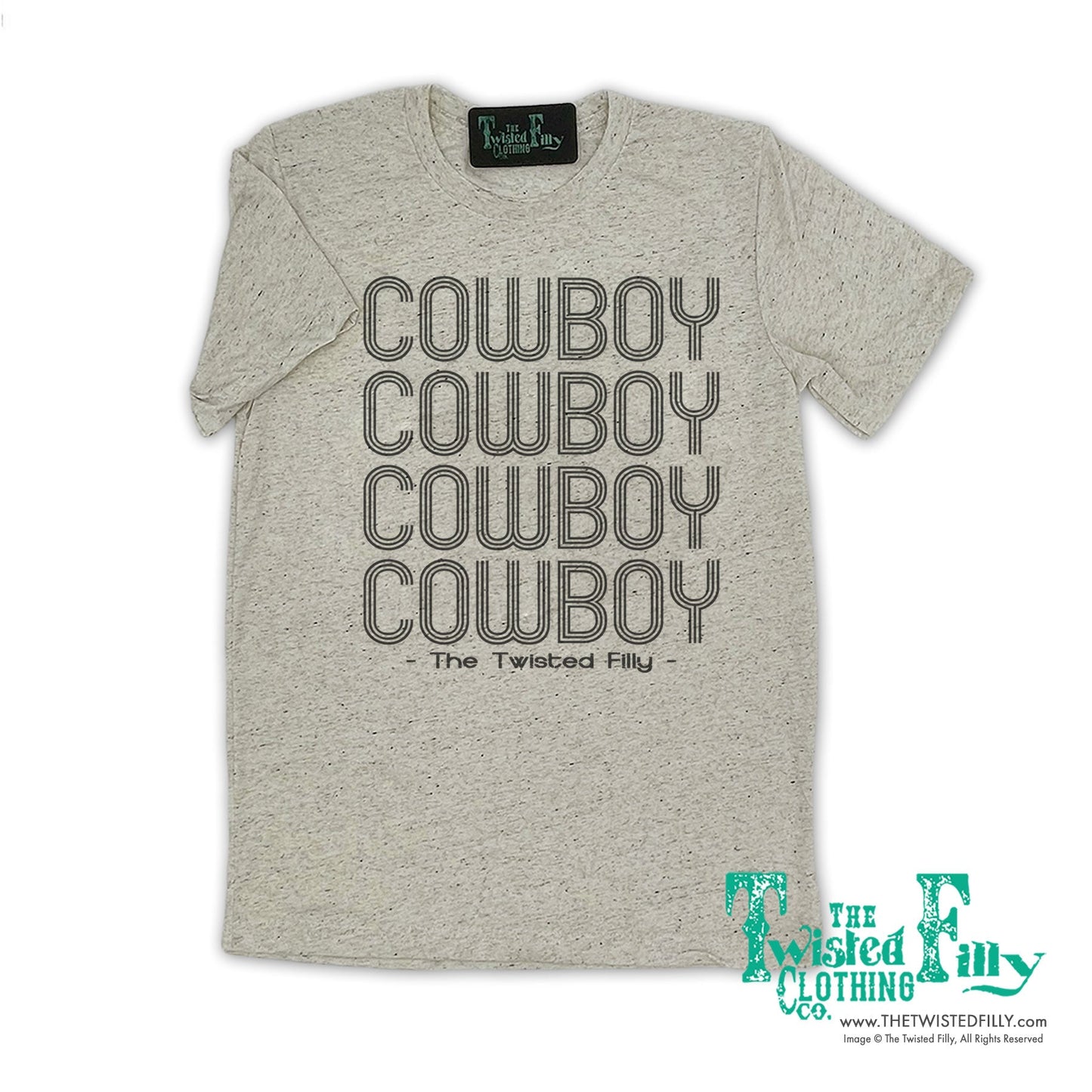 I Am Cowboy - S/S Crew Neck Adult Mens Tee (7 Pcs)