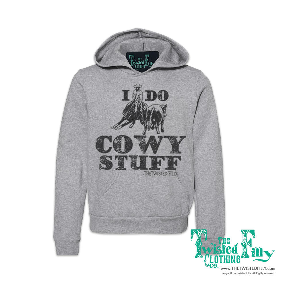 I Do Cowy Stuff - Youth Hoodie (7pcs)