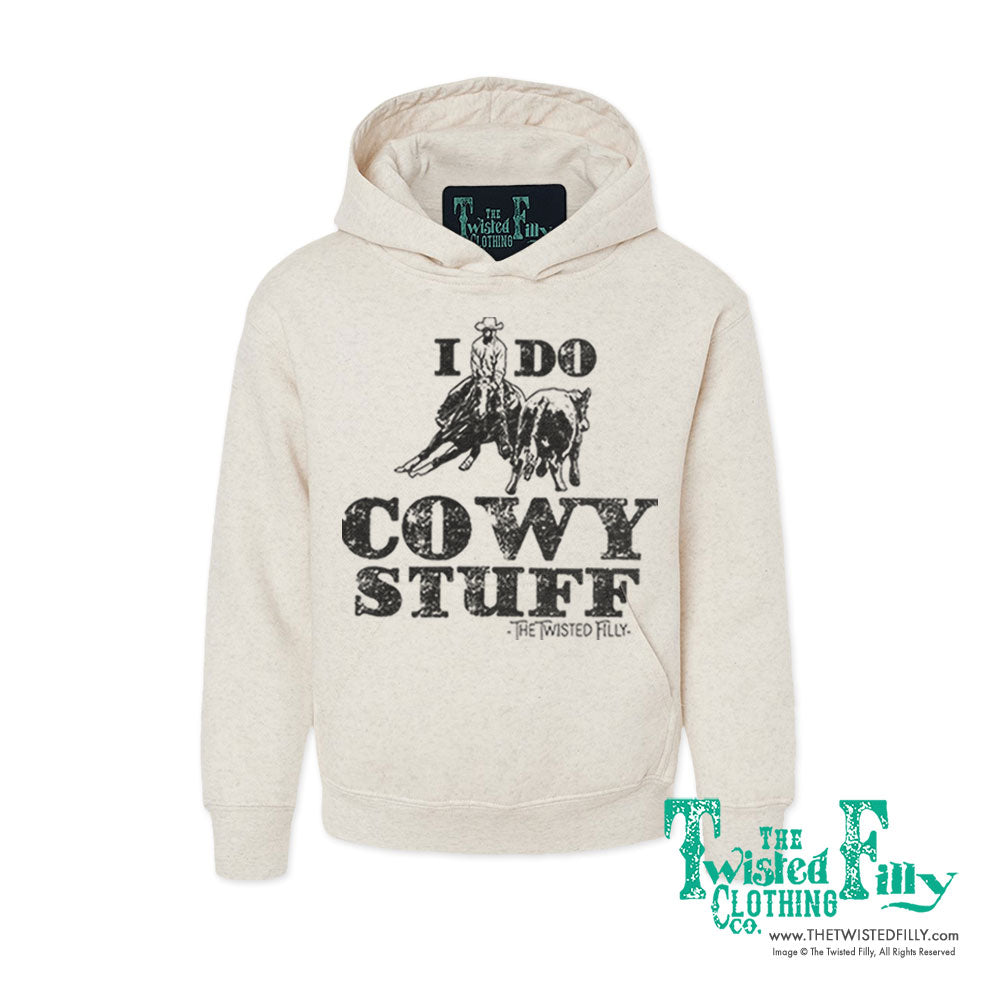 I Do Cowy Stuff - Youth Hoodie (7pcs)