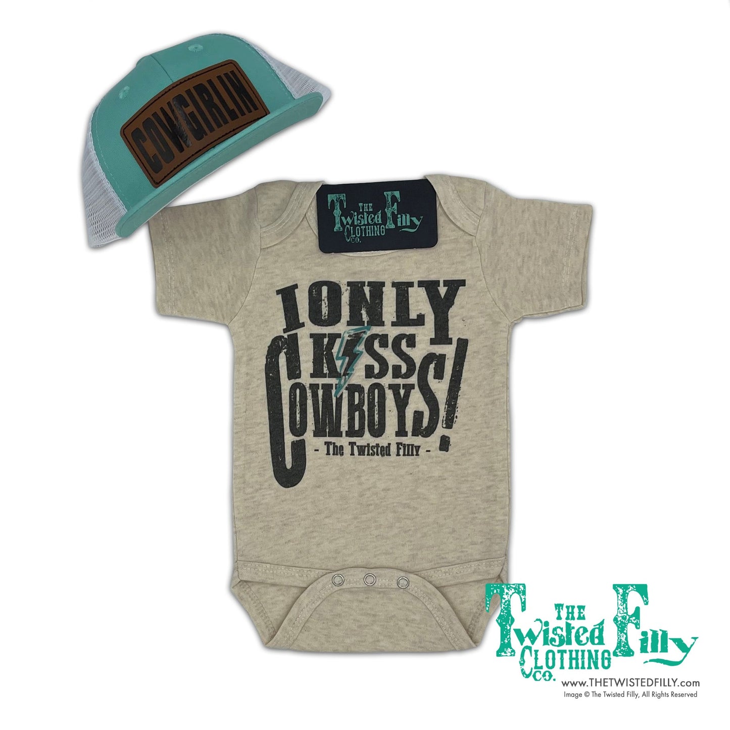 I Only Kiss Cowboys - S/S Infant One Piece (6 Pcs)