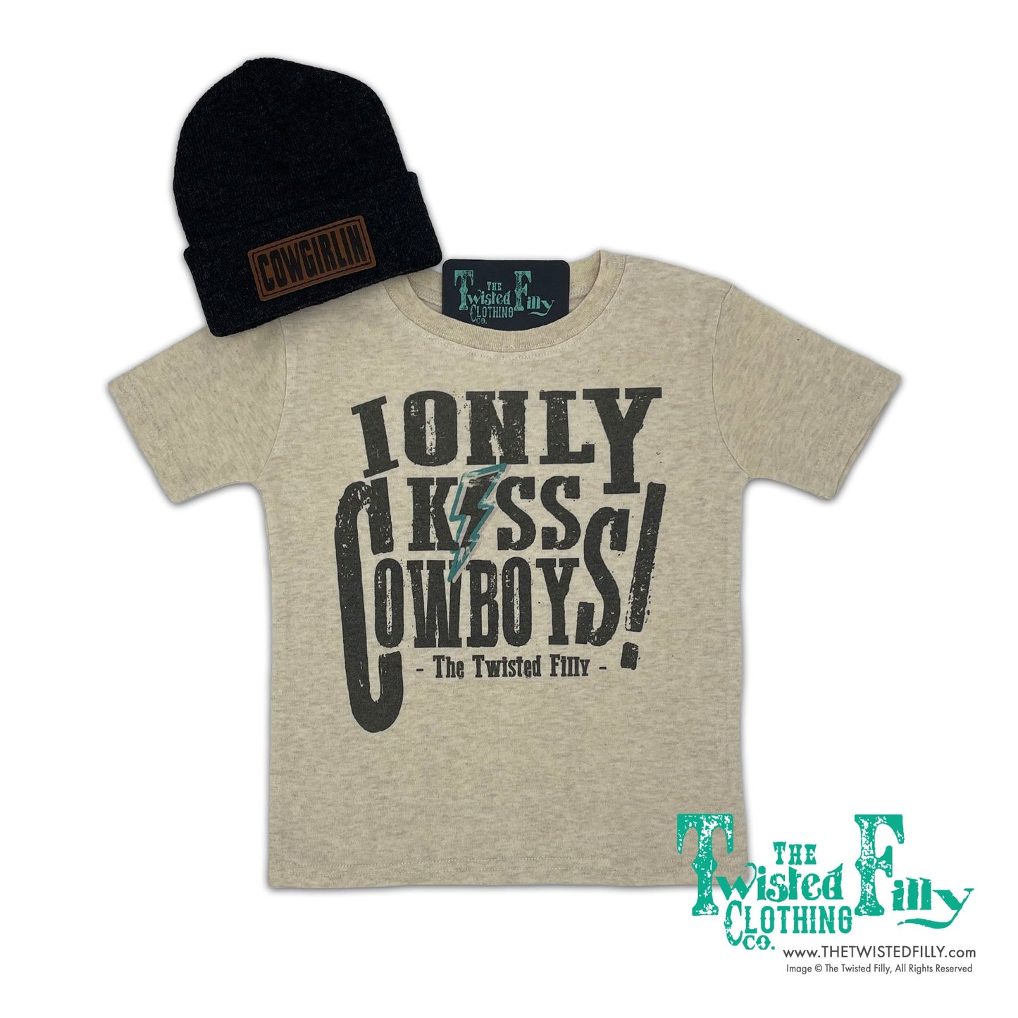 I Only Kiss Cowboys - S/S Toddler Tee (6 Pcs)