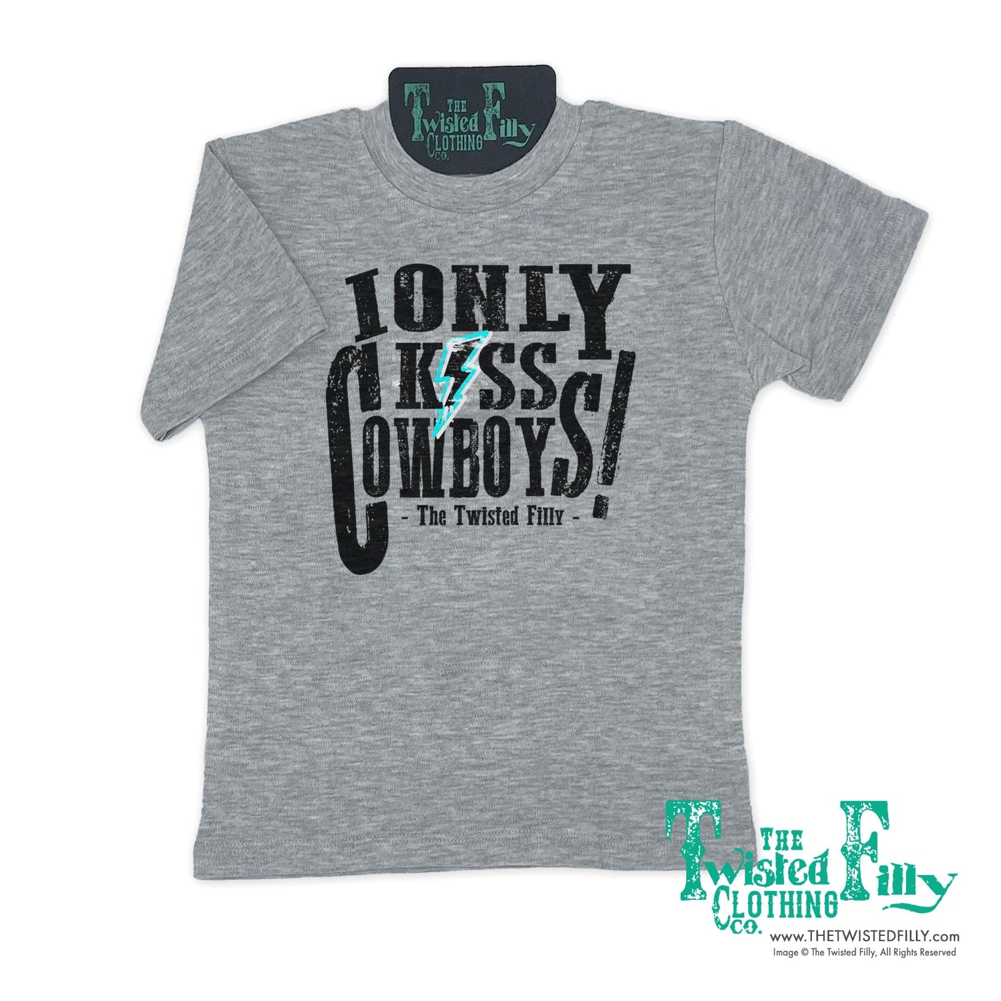 I Only Kiss Cowboys - S/S Youth Tee (6 Pcs)