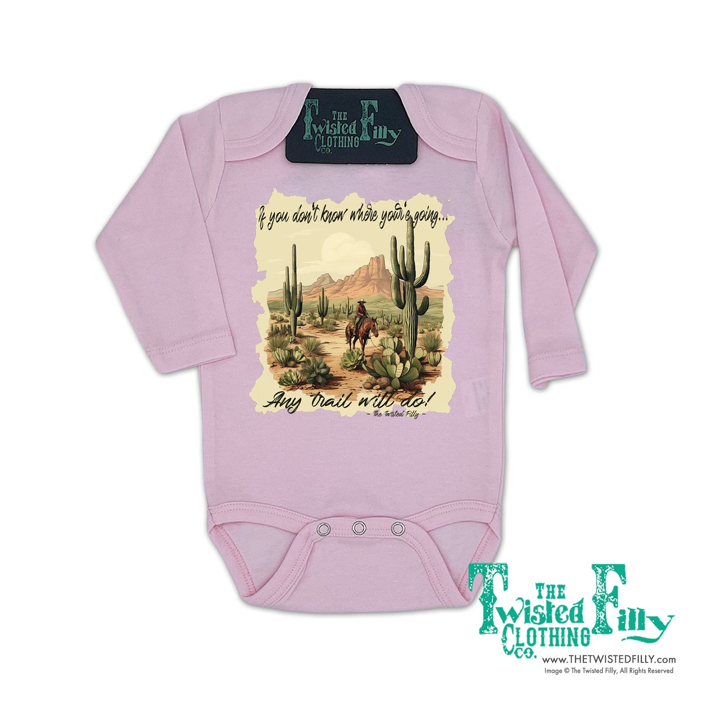 If You Don't Know Where You're Going - L/S Infant One Piece (6pcs)
