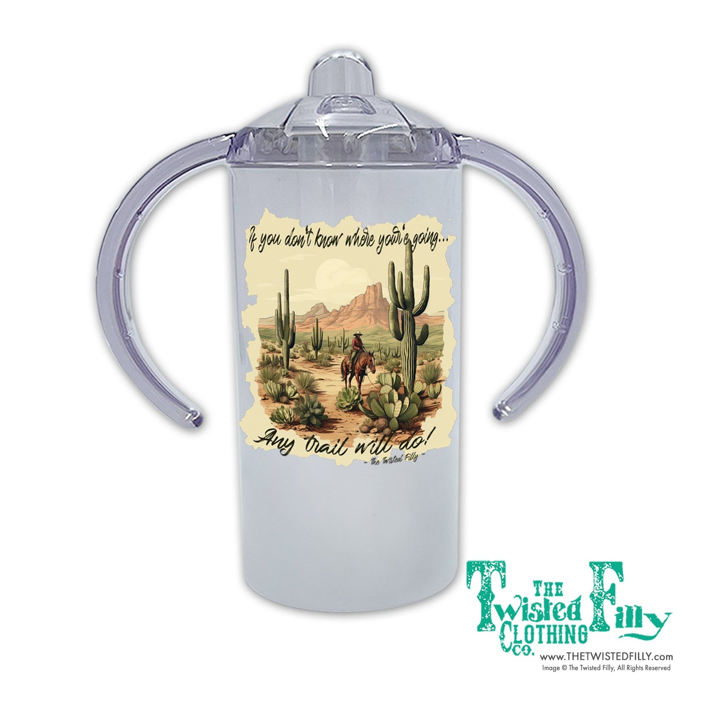 If You Don't Know Where You're Going Sippy (2pcs)