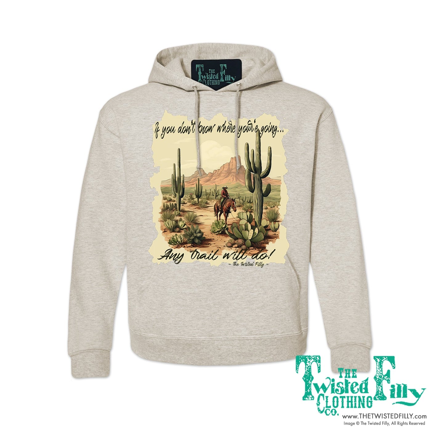 If You Don't Know Where You're Going - Adult Hoodie (7pcs)