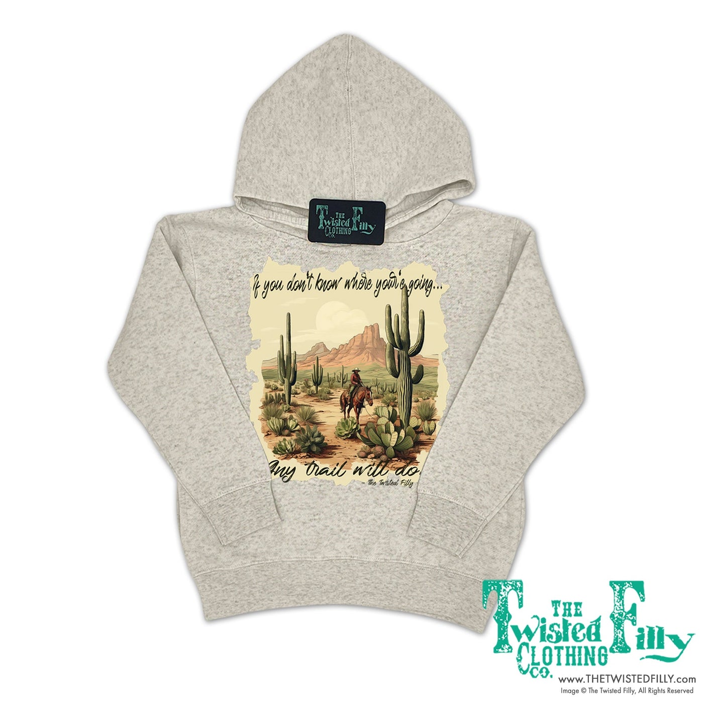 If You Don't Know Where You're Going - Youth Hoodie (7 Pcs)