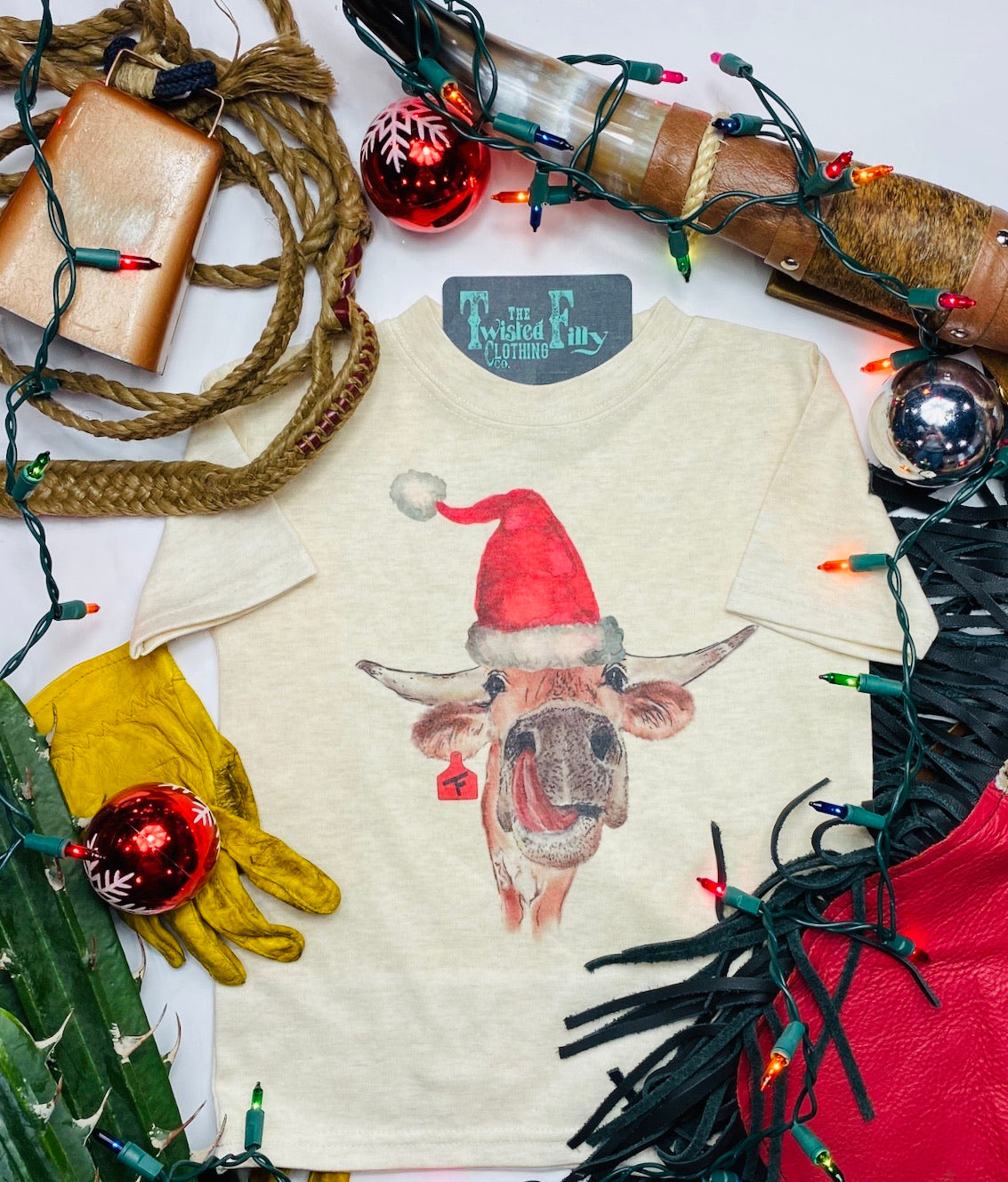 The Santa Steer - S/S Toddler Tee (6pcs)