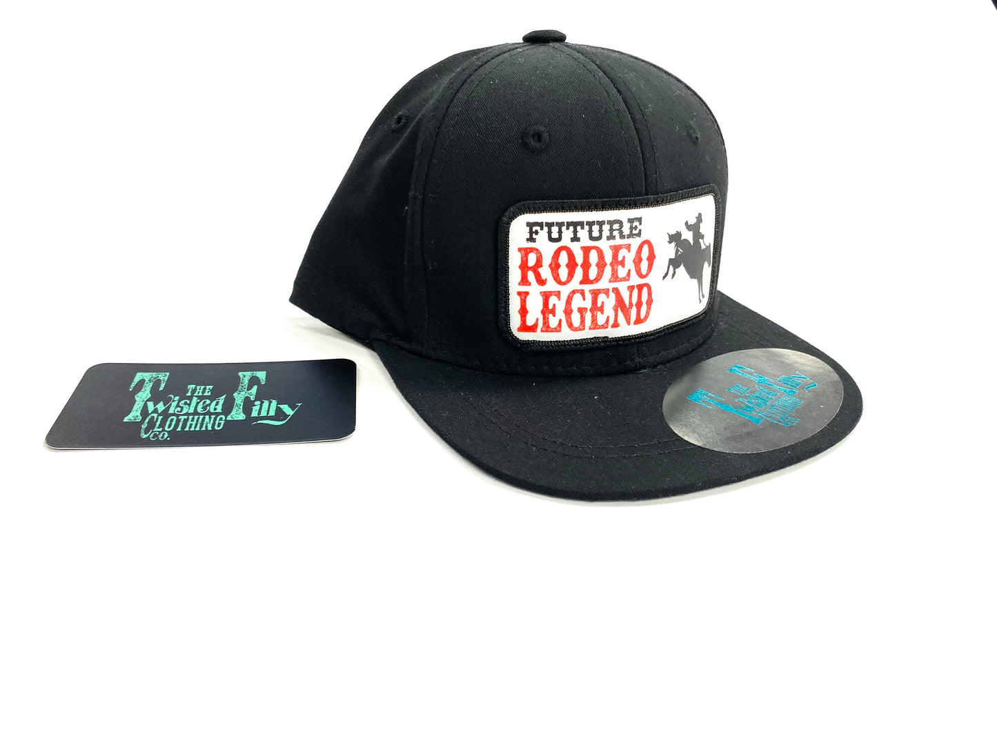 Future Rodeo Legend - Bull Rider or Bronc Rider Hats (2pcs)