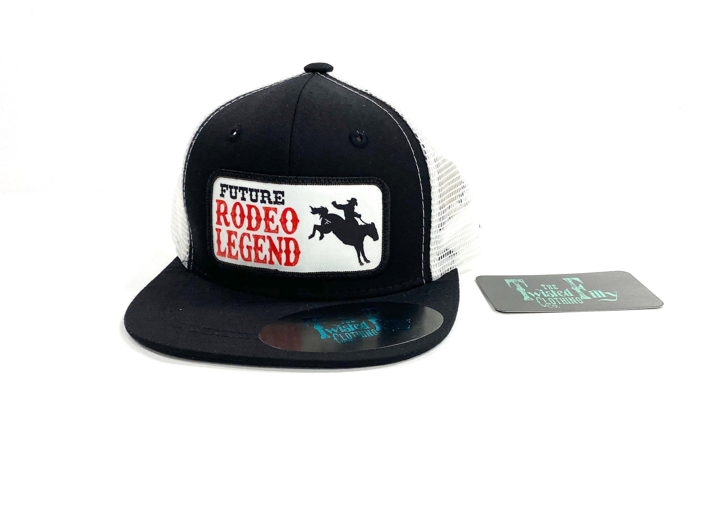 Future Rodeo Legend - Bull Rider or Bronc Rider Hats (2pcs)