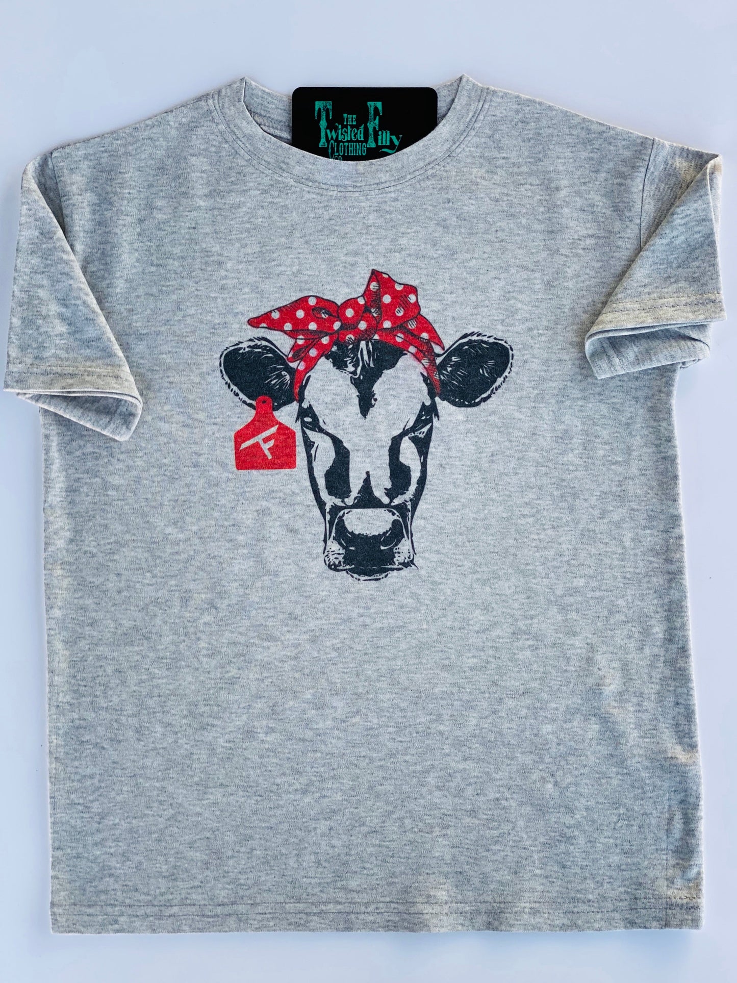 Red Bandana Calf - Youth Tee (6pcs)