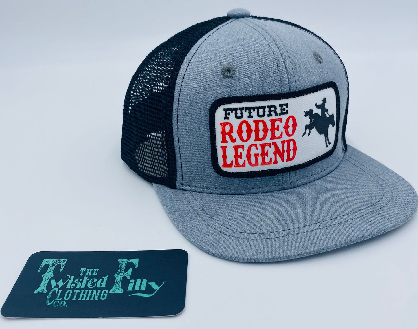 Future Rodeo Legend - Bull Rider or Bronc Rider Hats (2pcs)