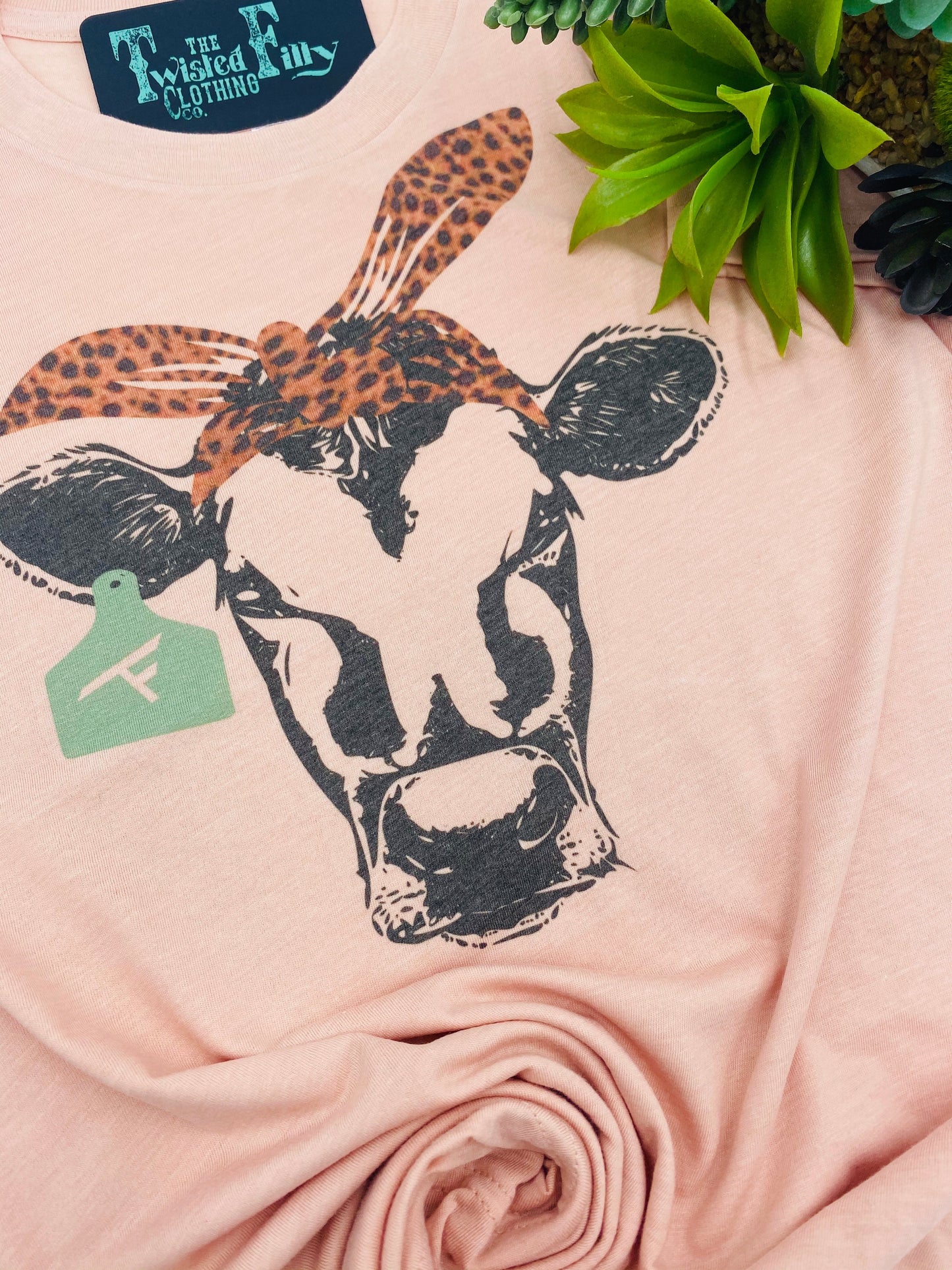 Cheetah Bandana Calf - Youth Tee (6pcs)