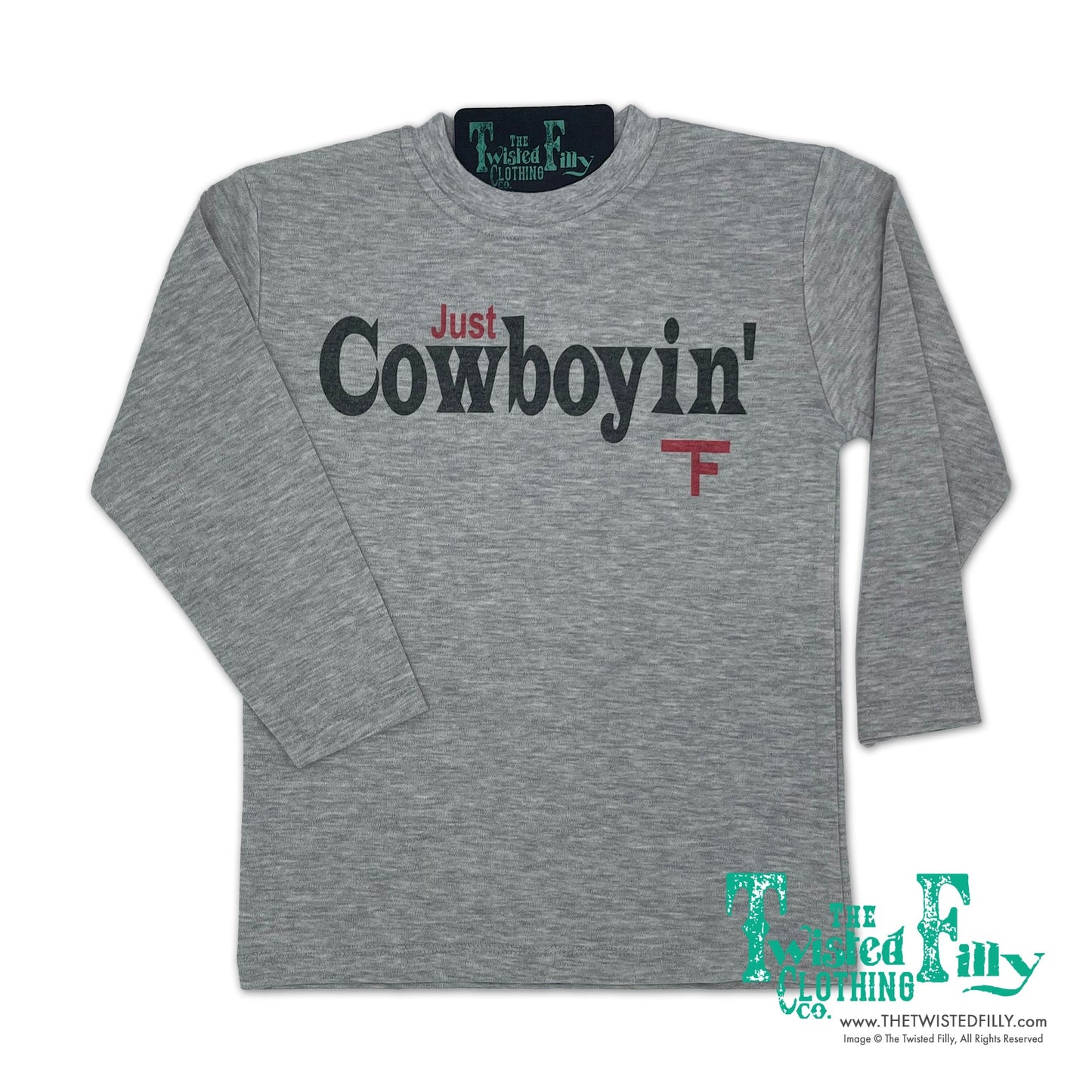 Just Cowboyin' - L/S Toddler Tee (6pcs)