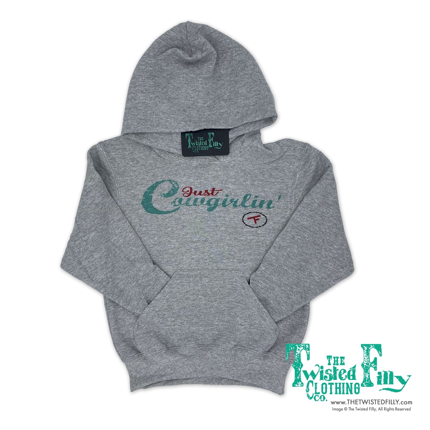Just Cowgirlin' - Youth Hoodie (7 Pcs)