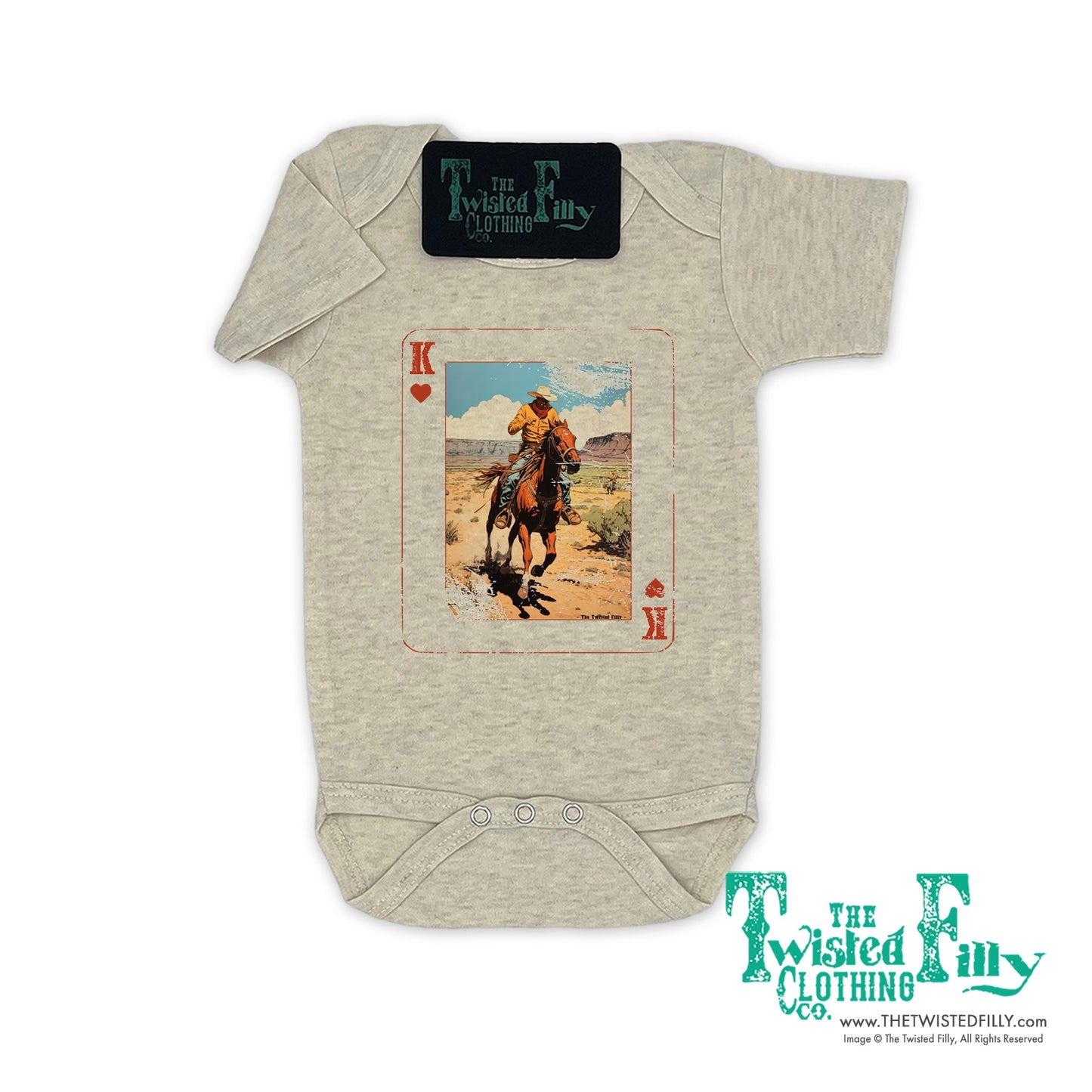 King Of Hearts - Infant One Piece (6pcs)