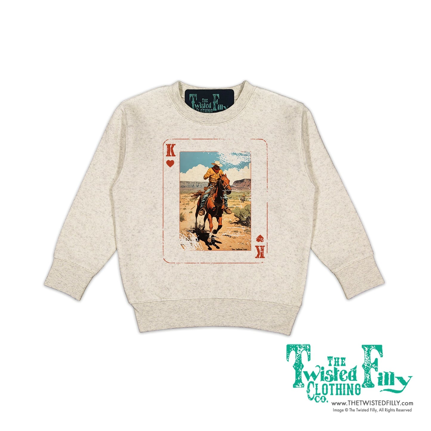 King Of Hearts - Toddler Sweatshirt (6pcs)
