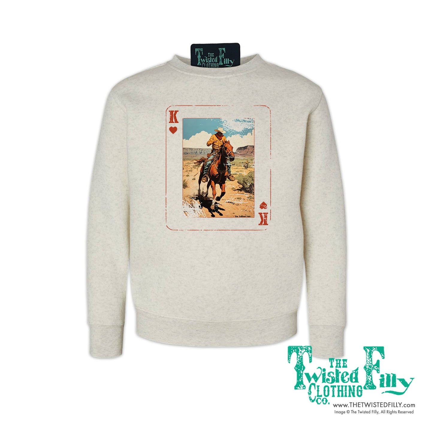 King Of Hearts - Youth Sweatshirt (7pcs)