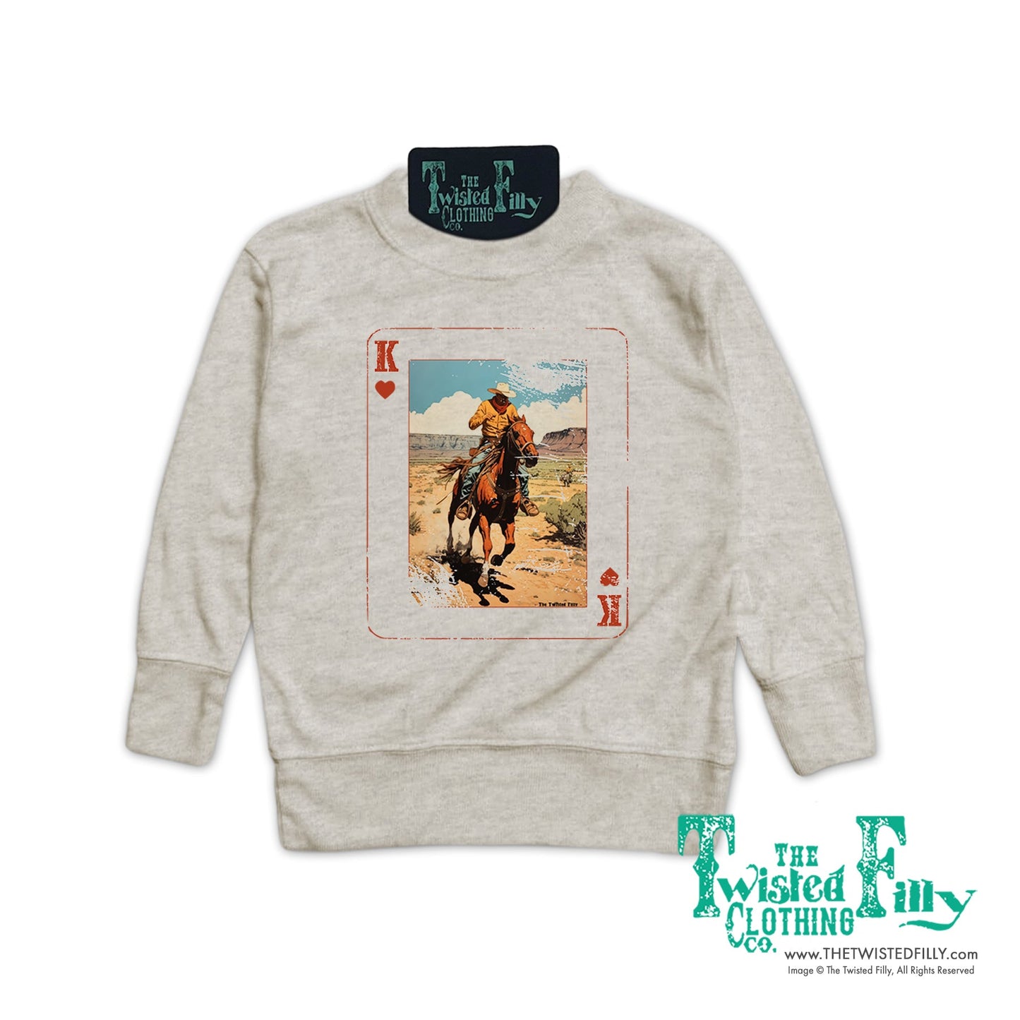 King Of Hearts - Youth Pullover (7pcs)