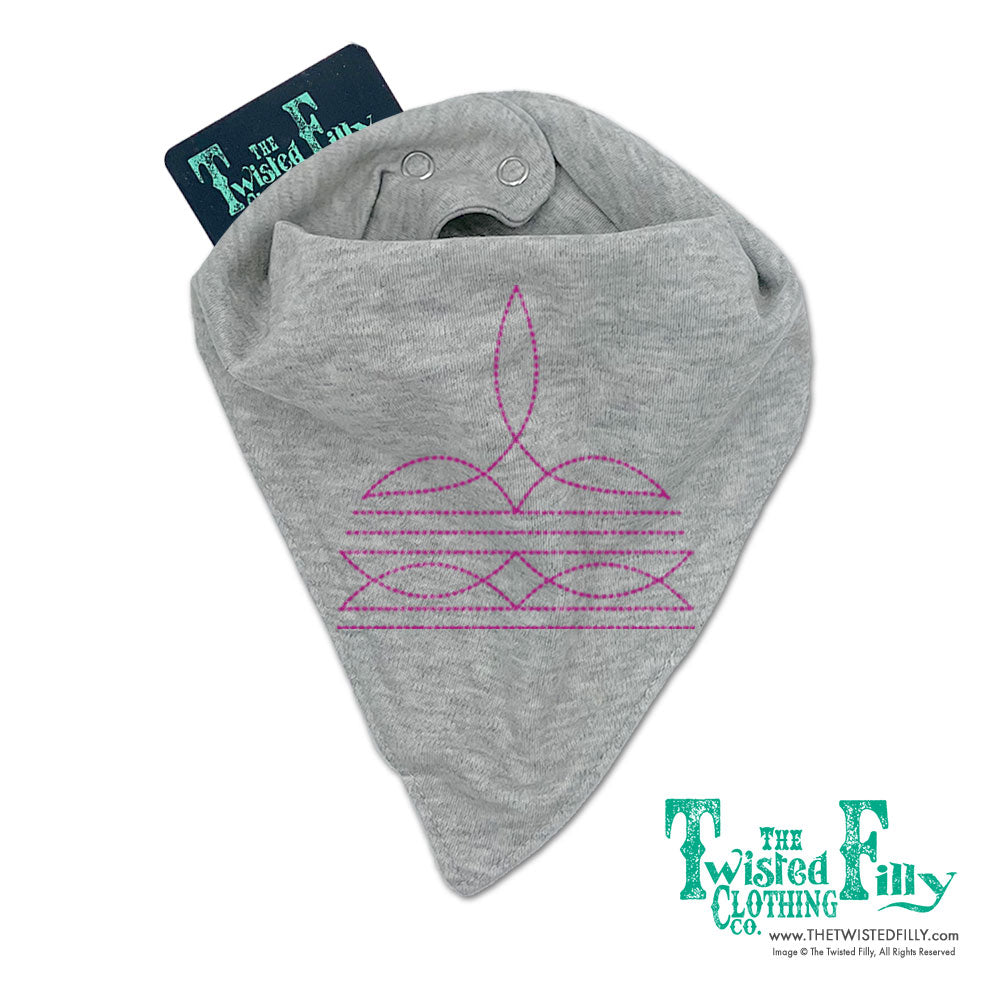 Boot Stitch - Bandana Bib (3pcs)