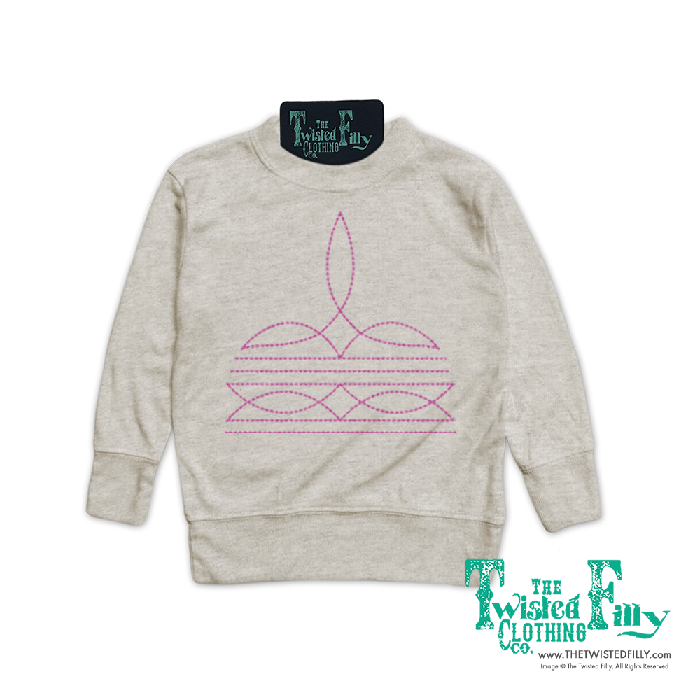Boot Stitch - Toddler Pullover (6pcs)