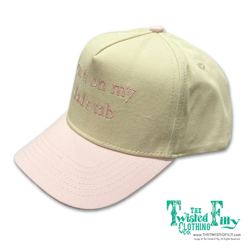 Put It On My Dads Tab - Snapback Hat (2pcs)