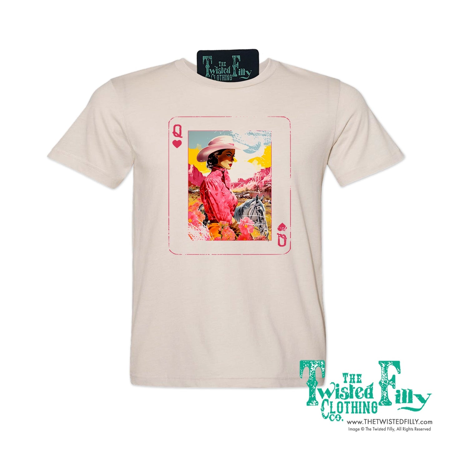 Queen Of Hearts - Adult Tee