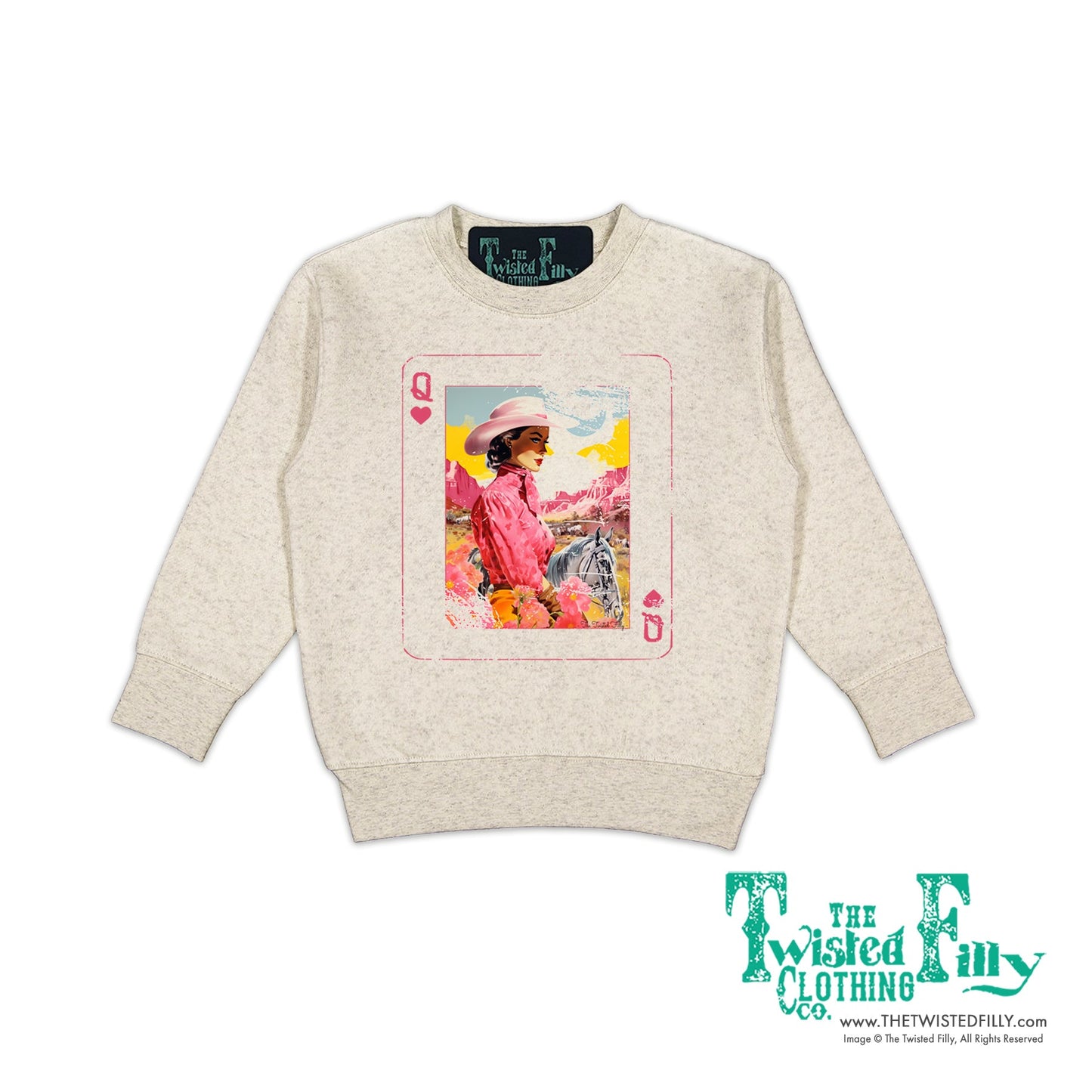 Queen Of Hearts - Toddler Sweatshirt (6pcs)
