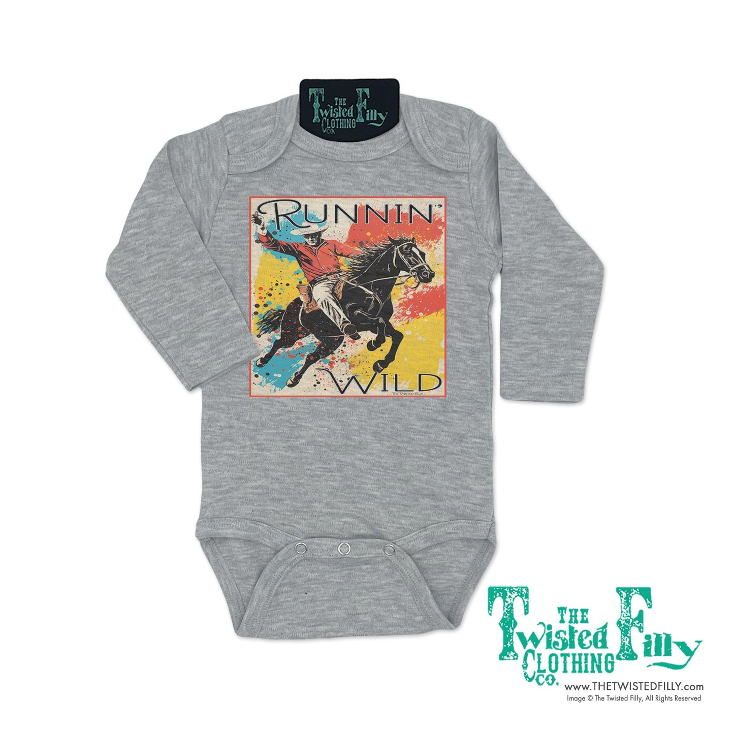 Runnin' Wild - L/S Infant One Piece (6pcs)