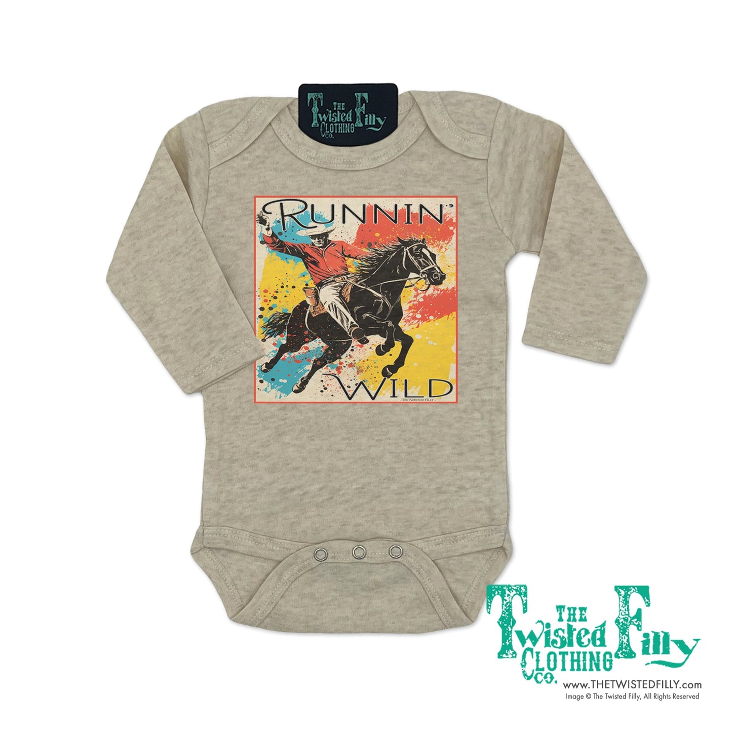 Runnin' Wild - L/S Infant One Piece (6pcs)