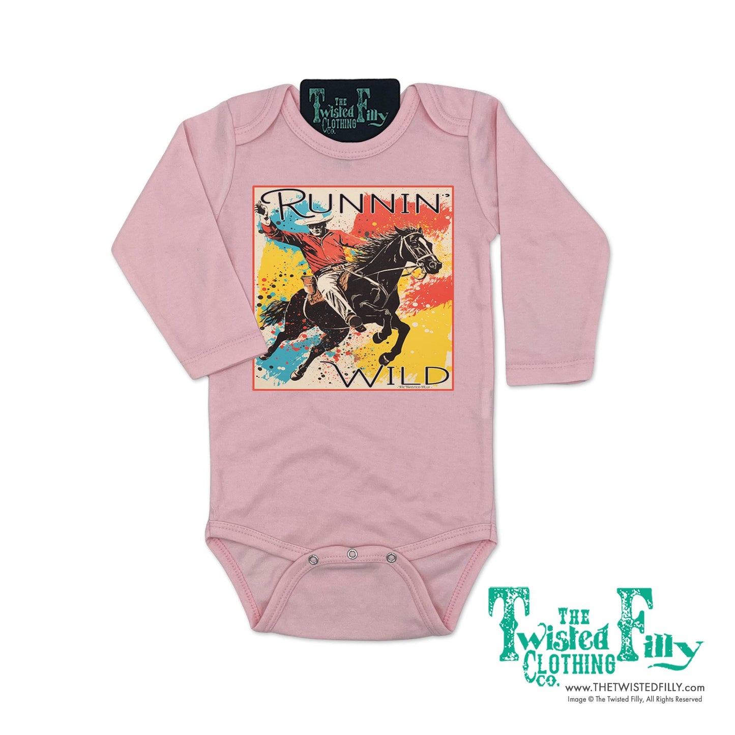 Runnin' Wild - L/S Infant One Piece (6pcs)