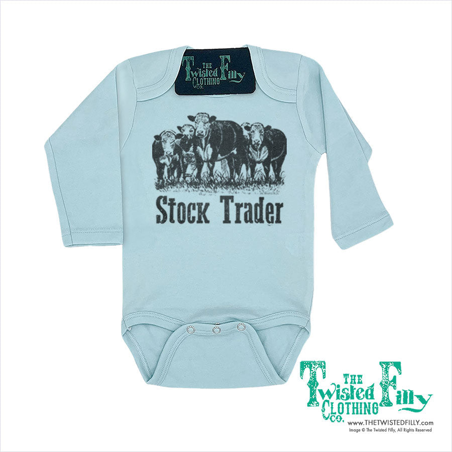 Stock Trader - L/S Infant One Piece (6 Pcs)