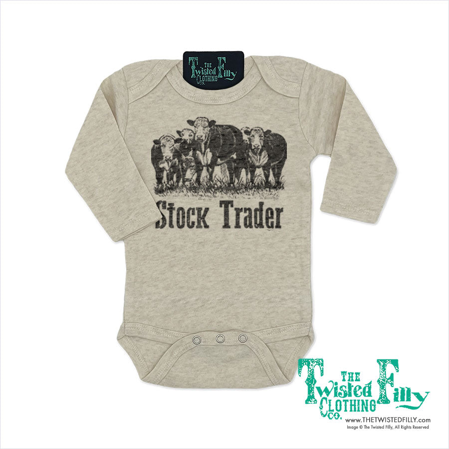 Stock Trader - L/S Infant One Piece (6 Pcs)