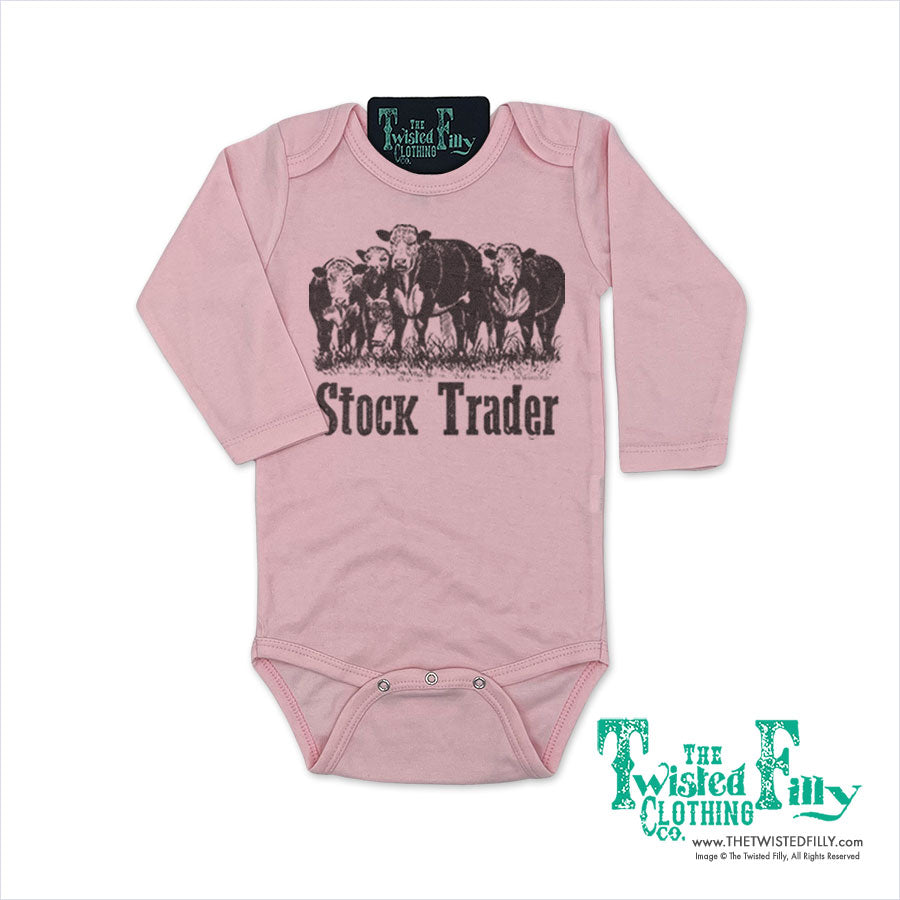 Stock Trader - L/S Infant One Piece (6 Pcs)
