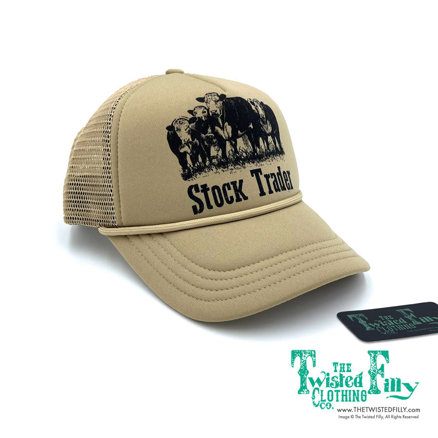 Stock Trader - Youth Foam Snapback Trucker Hat (2pcs)