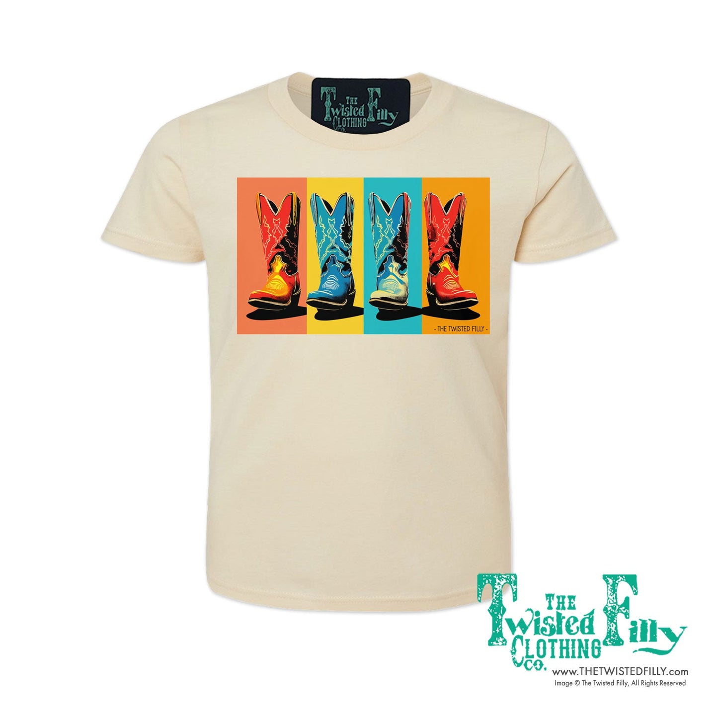 The Boots - S/S Adult Crew Neck Unisex Tee (7pcs)
