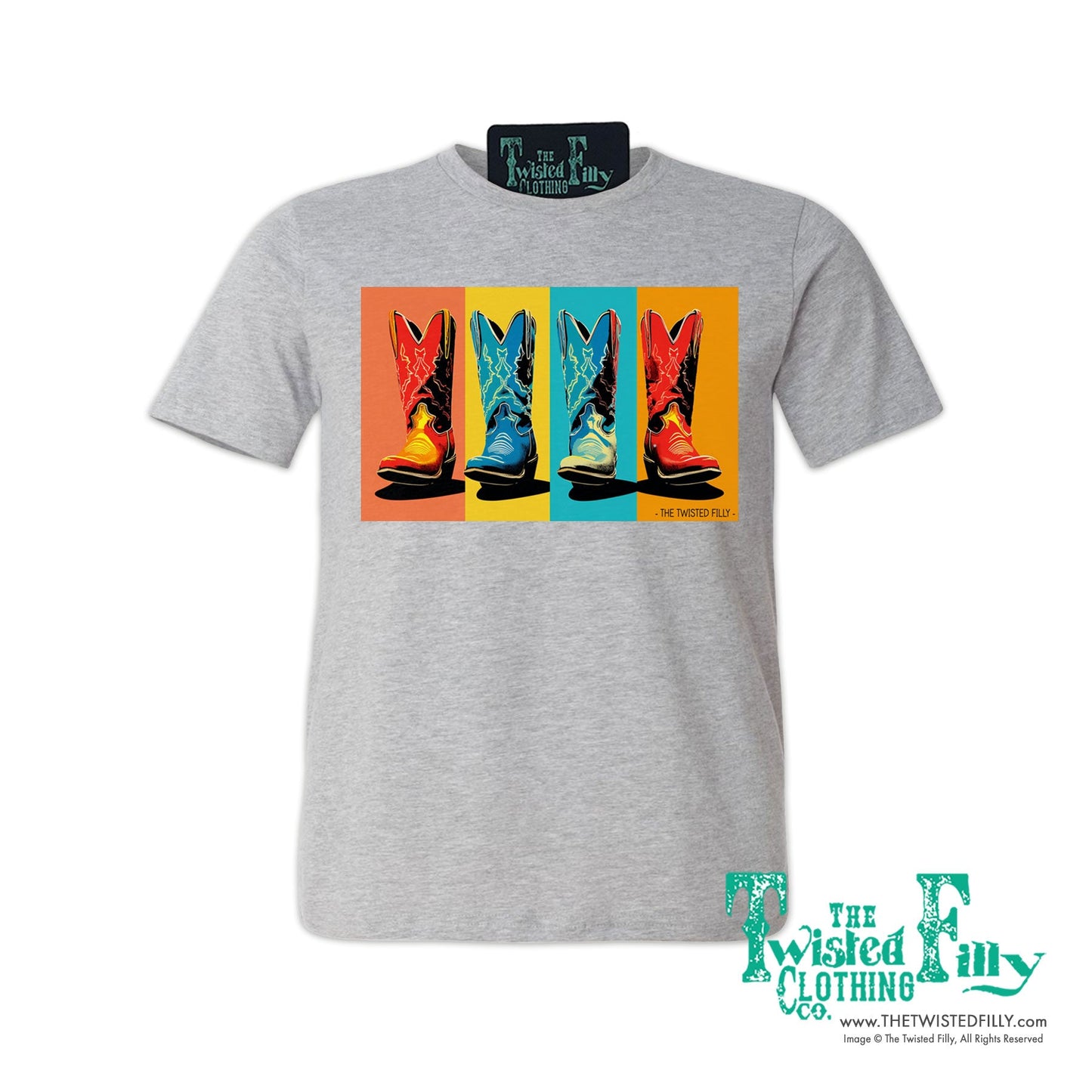 The Boots - S/S Adult Crew Neck Unisex Tee (7pcs)