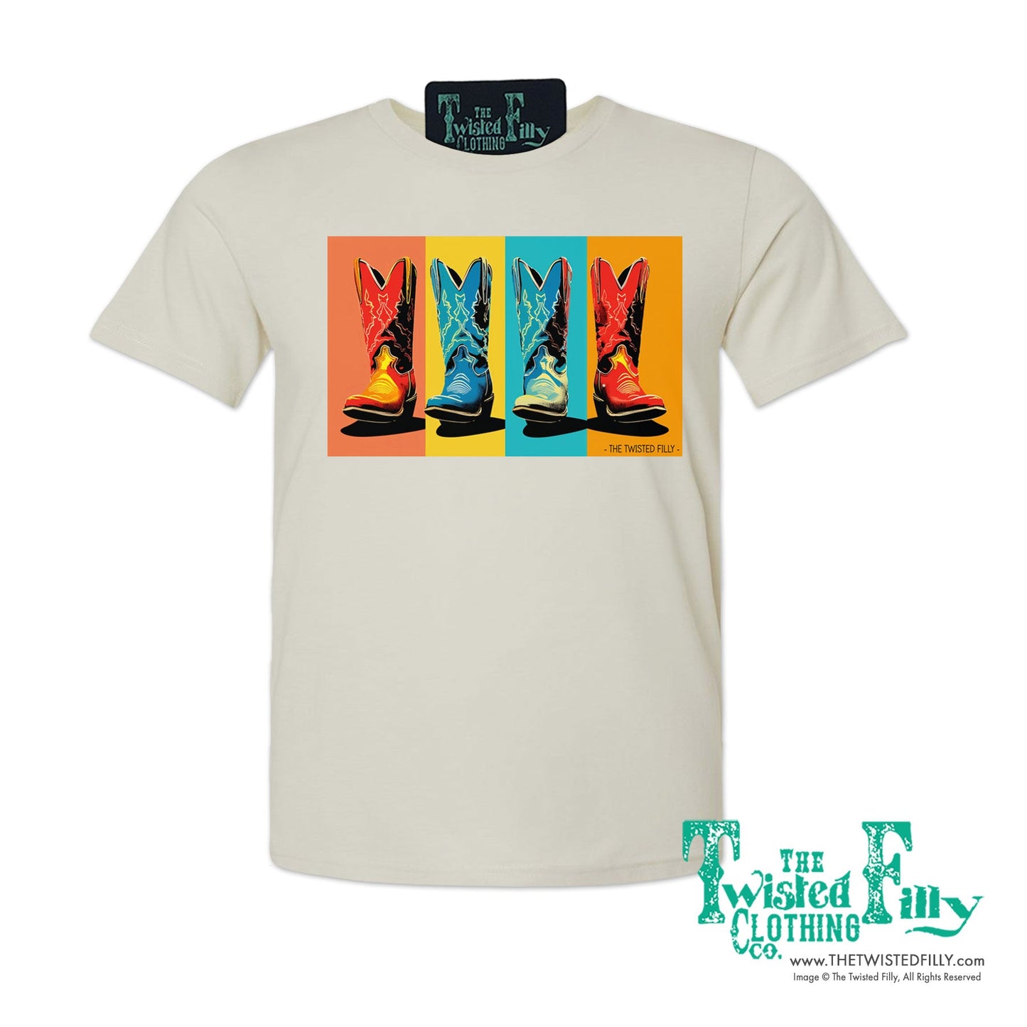 The Boots - S/S Adult Crew Neck Unisex Tee (7pcs)