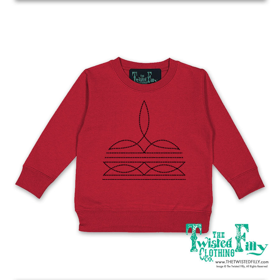 Boot Stitch - Toddler Sweatshirt (6pcs)