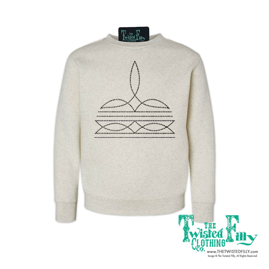 Boot Stitch - Youth Sweatshirt (7pcs)