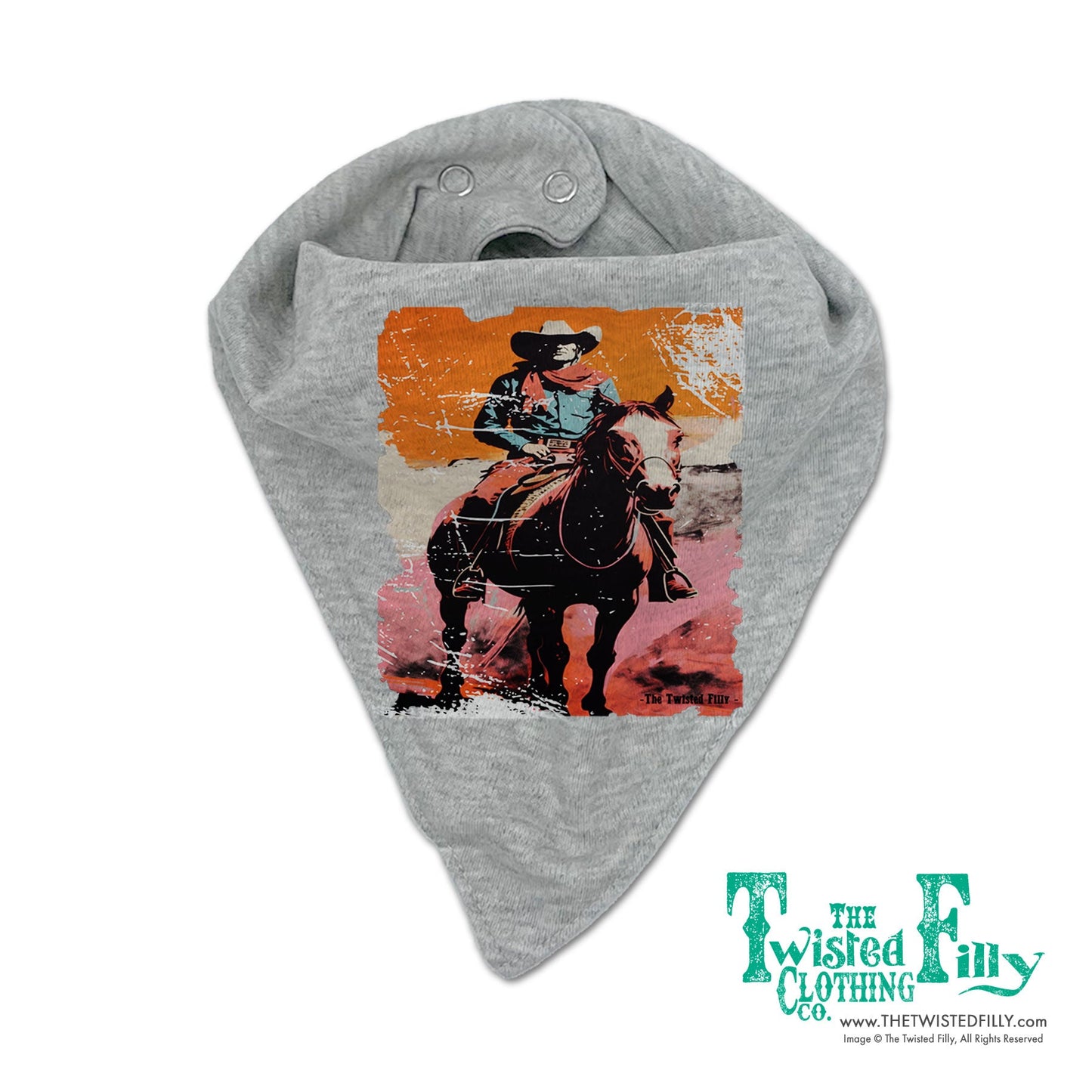 Desert Cowboy - Bandana Bib (3pcs)