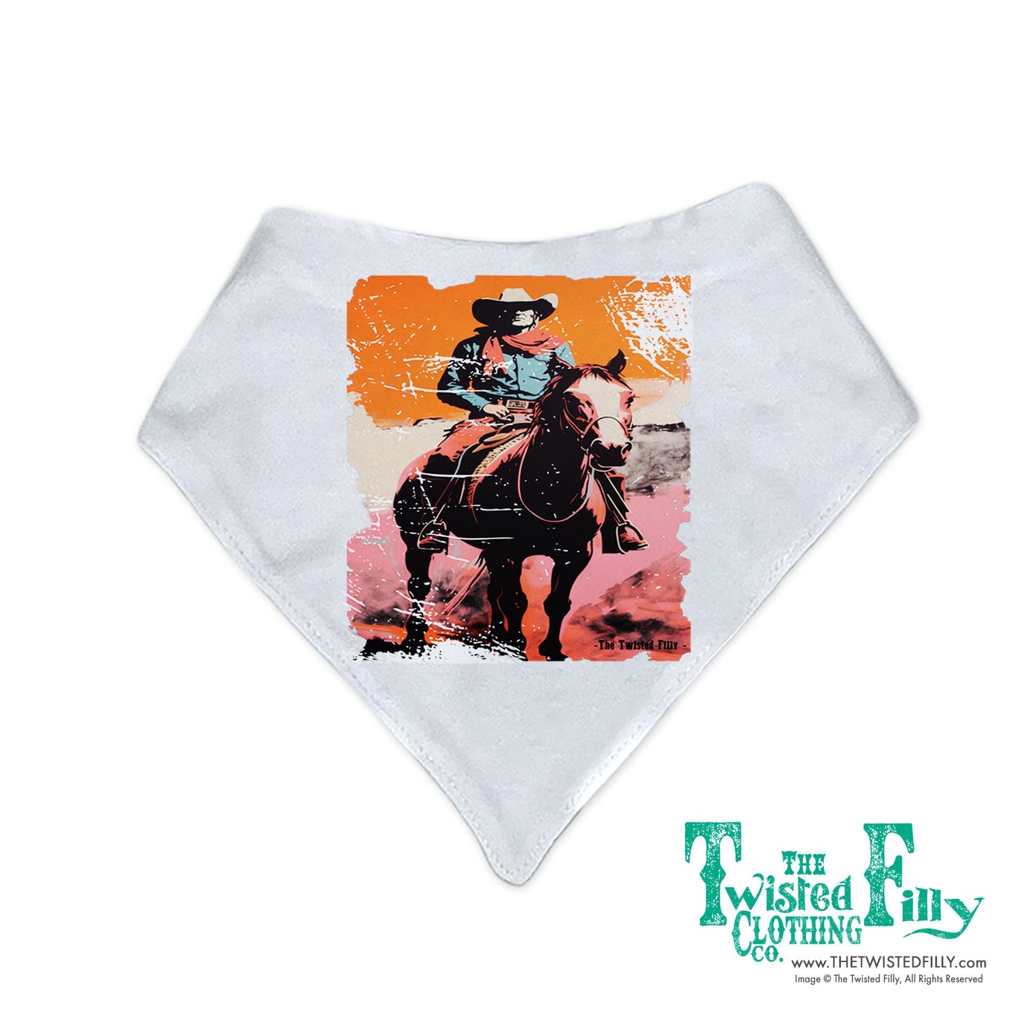 Desert Cowboy - Bandana Bib (3pcs)