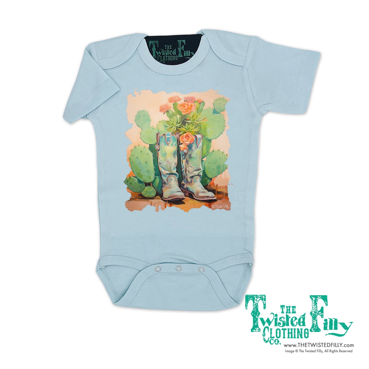 The Garden Boots - Infant One Piece (6pcs)